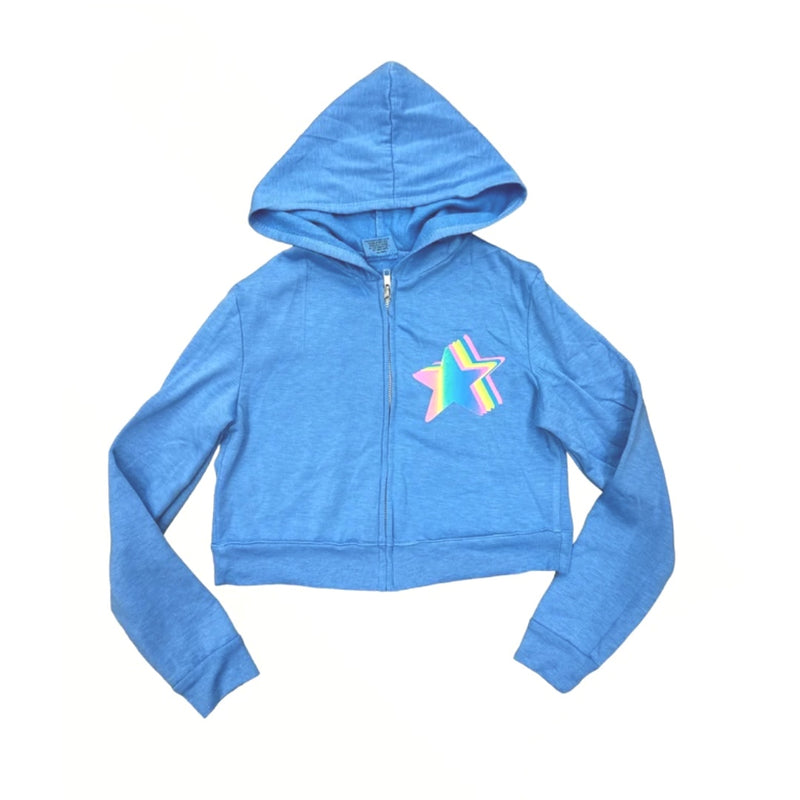 Firehouse Multicolour Stars Sweatshirt -Bright Aqua