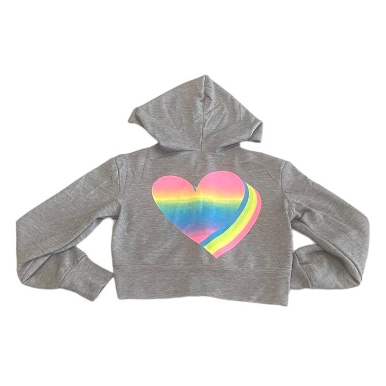 Firehouse Multicoloured Heart Sweatshirt-Grey