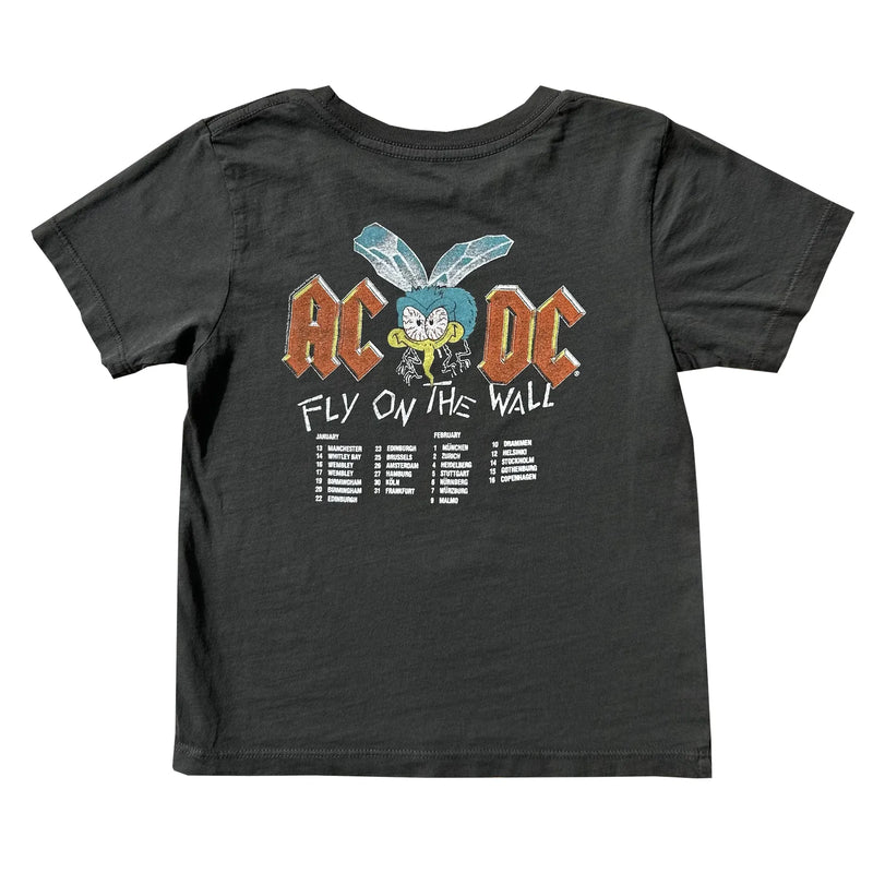 Rowdy Sprout ACDC Tee - Vintage Black