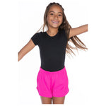 Pixielane Simply Soft Dolphin Short- Neon Pink