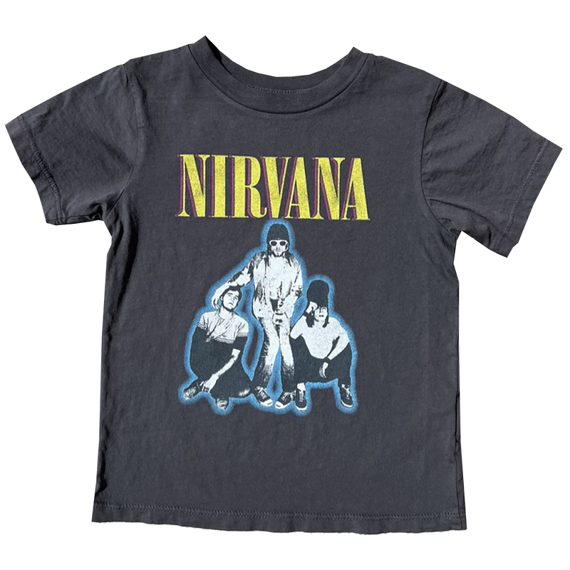 Rowdy Sprout Nirvana Tee - Vintage Black