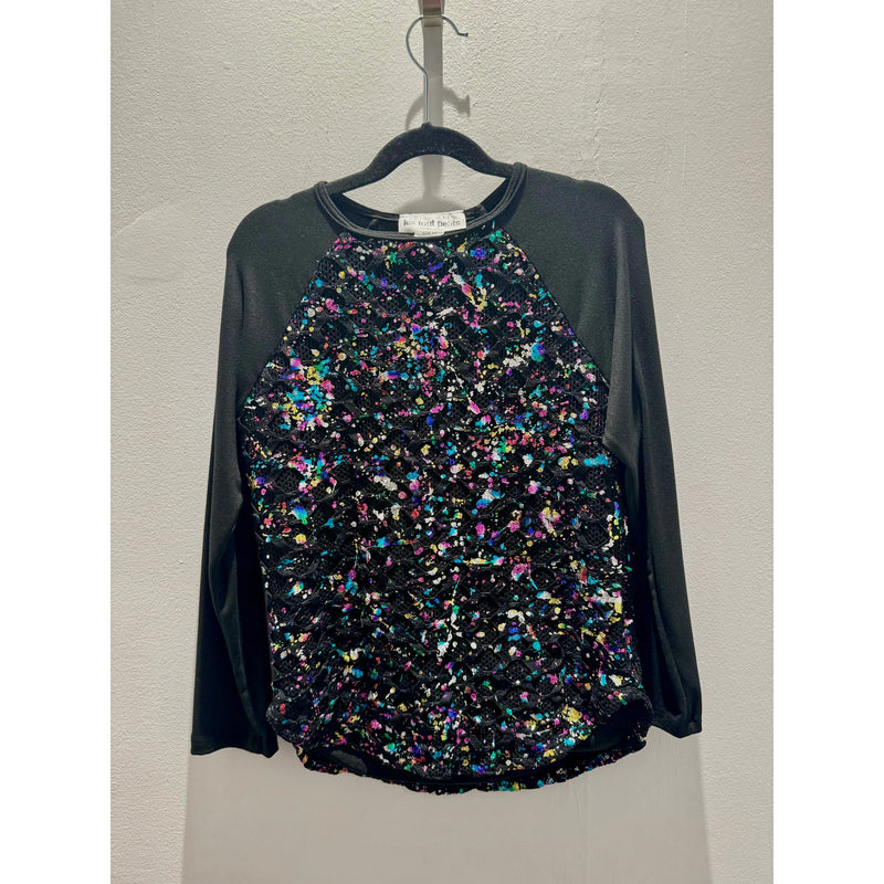 Les Tout Petits Confetti Black Tunic