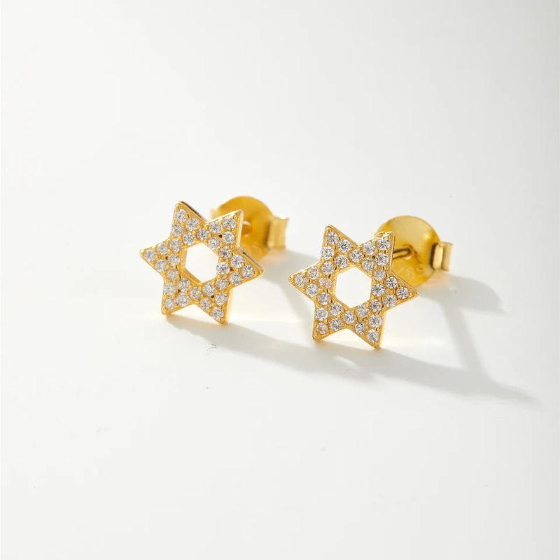 Star Of David Earrings