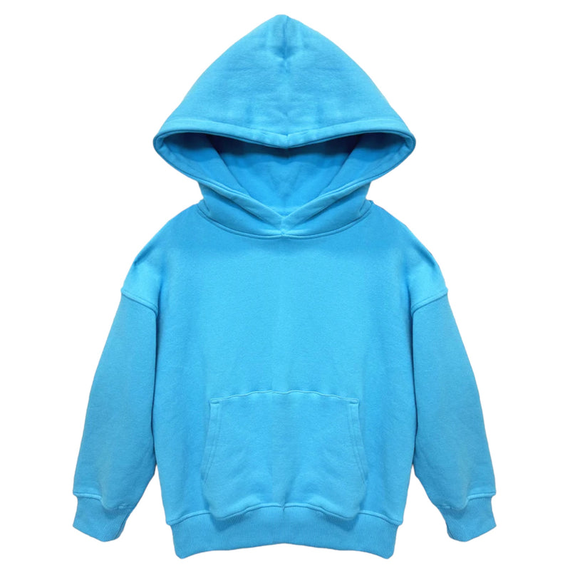 Katie J Tween Shane Oversized Hoodie Pool Blue