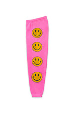 Aviator Nation Smiley 2 Sweatpants-Neon Pink