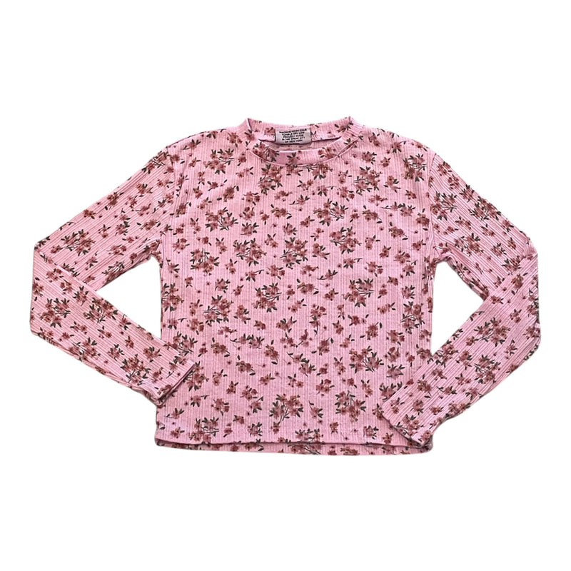 Firehouse Waffle Ditsy Floral Tee - Pink