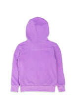 Aviator Nation 5 Stripe Kids Hoodie-Neon Purple